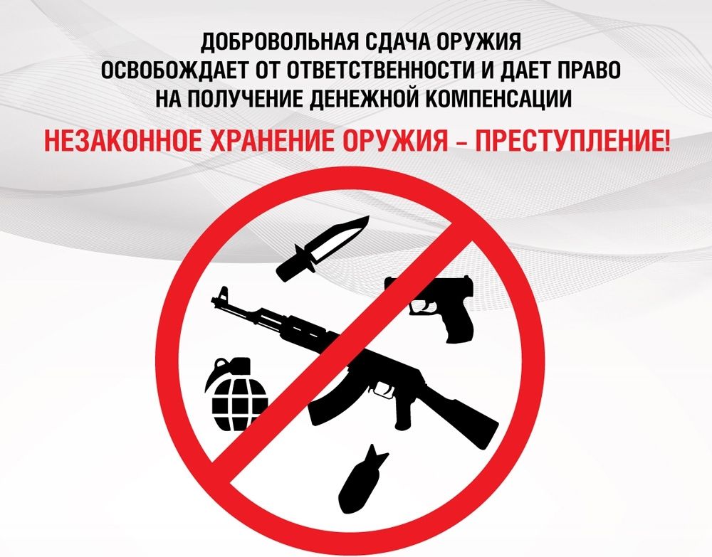 Противодействие незаконному обороту оружия, боеприпасов и взрывных устройств..